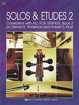 Solos and Etudes No. 2 Violin string method book cover